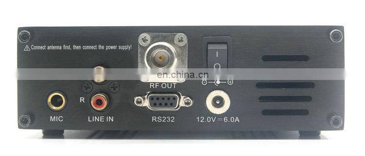 CZE-T251 0-25W 87-108MHz Stereo wireless Broadcast Station 12v FM Transmitter with Power Supply&Antenna