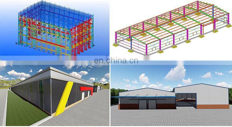 Low cost steel structures cow farm building