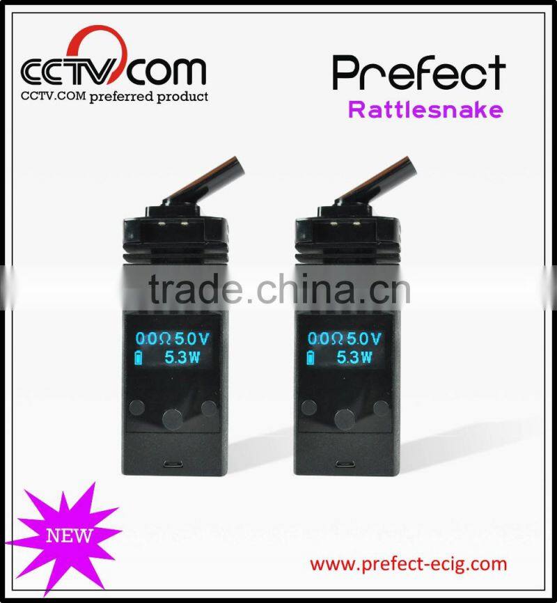 2015-2016 Newest ecig box mod PREFECT Rattlesnake 50w/PREFECT Rattlesnake 50w