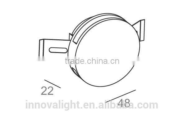 INNOVALIGHT Modern Left and Right Lighting Round 1W Stair LED Light