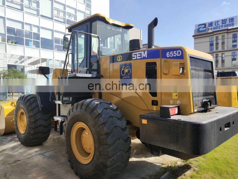 China top brand 6000kg loading capacity wheel loader SEM660D/LW600KN for mining work