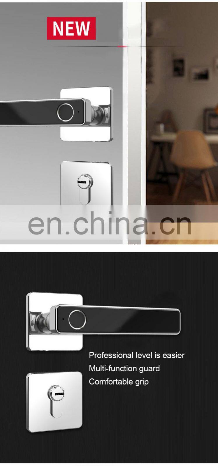 Discount RFID Key Card Smart Hotel Room Rf Cards Door Lock With Management System Software