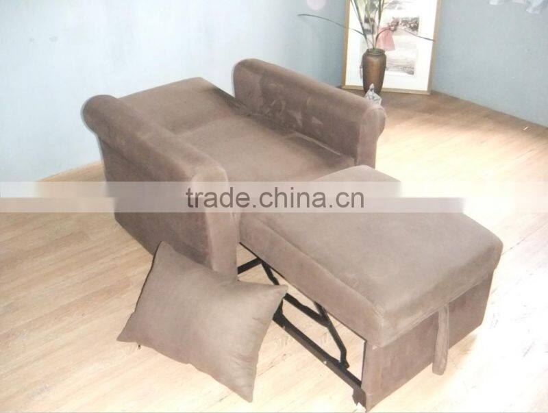 Modern Design Single Sofa Sleeper Brown Sofa Cum Bed Designs