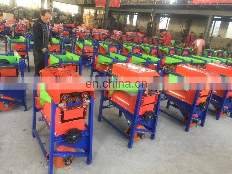 Multifunction Rice Wheat Corn Maize Grain Peeling Thresher Threshing Machine