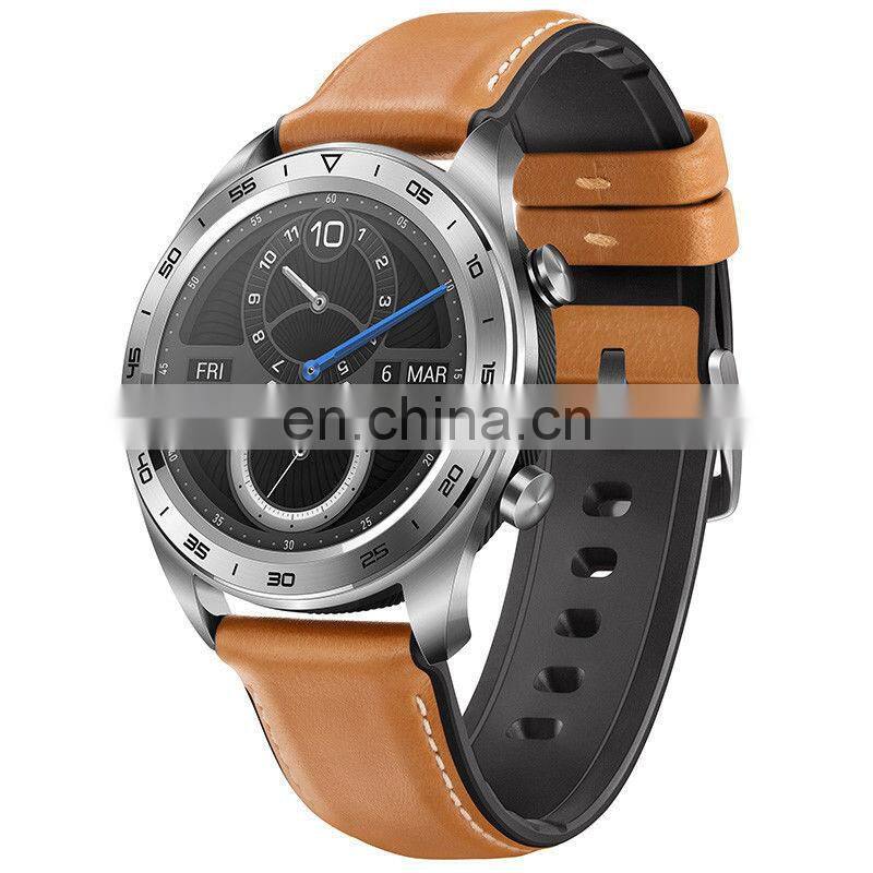 in Stock Wholesale Waterproof Fashion Design Plastic Cowhide Strap Honor Watch Magic Men and Women Watch