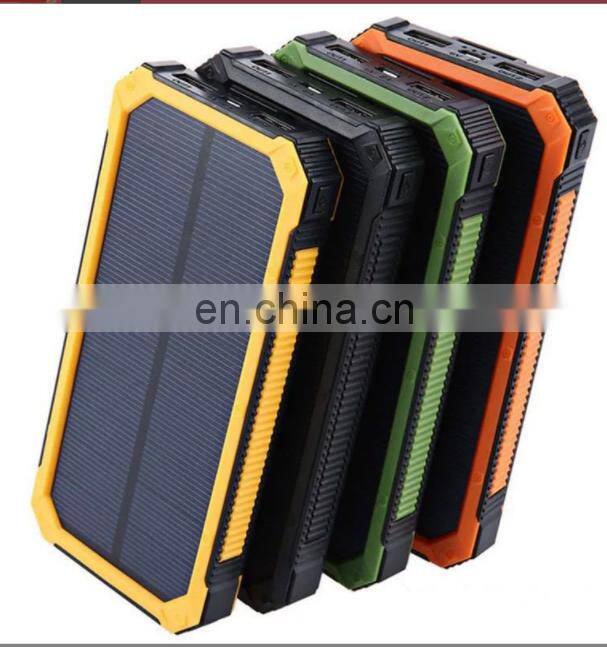 High Efficient Solar Power Bank 10000mah, 20000mAh Solar Charger for mobile phones/tablet PC/other electronics,solar power banks