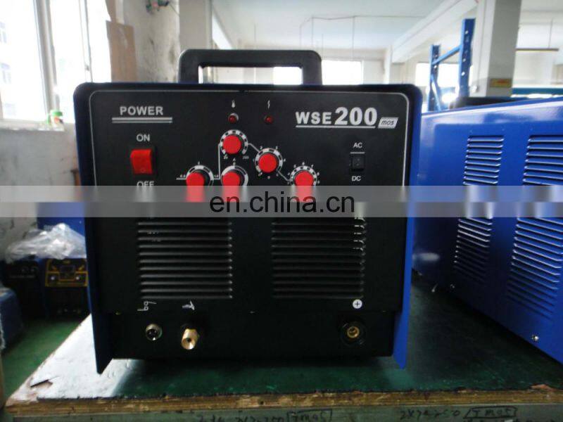Apply MOSFET power inverter WSE-200 ac dc tig welder for sale