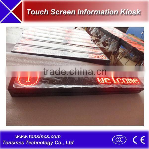 Hot-selling Bank Counter LED display Of Queue Management System