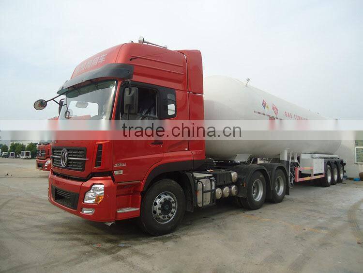 Good Price 56M3 3 axles lpg semi trailer,factory supply cheap semi trailers