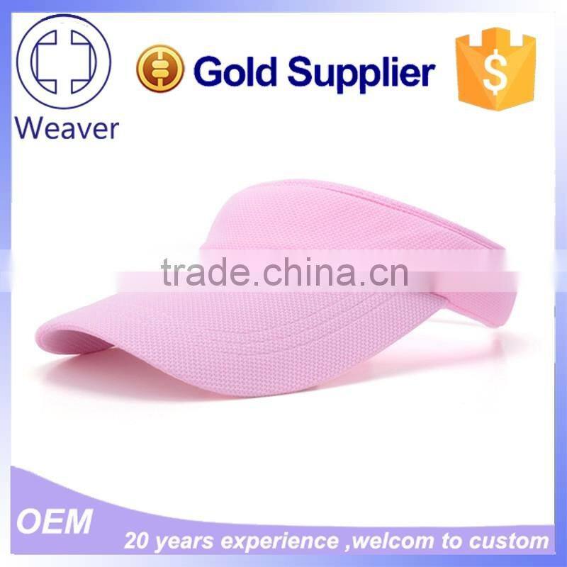 Custom High Quality Summer Sun Visor Hat for Women
