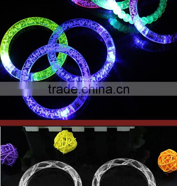 Thread Style LED Bracelet Light Up Bracelets Flashing Wrist Bracelet For Christmas
