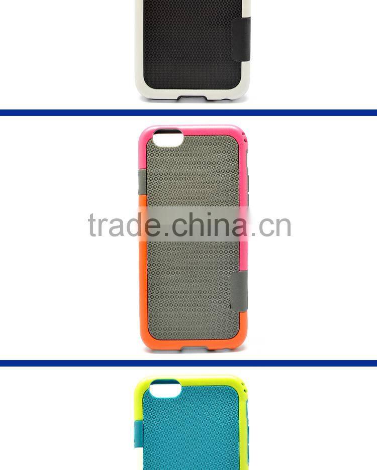 Double Color TPU Frame Jelly Case For 6G 4.7 Inch