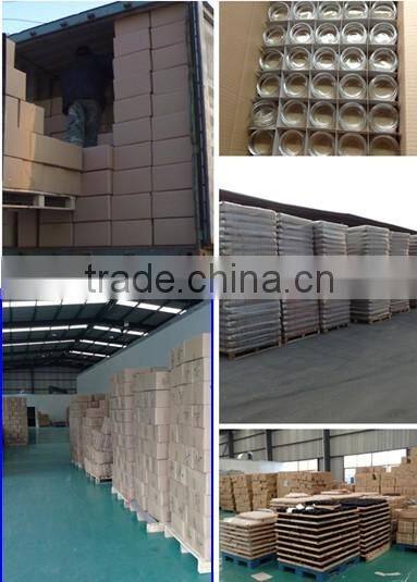 200ml spice/sault glass jar with cover and wire