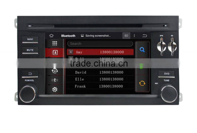 KLYDE quad core car multimedia system for cayenne with BT Radio DVR IPOD GPS