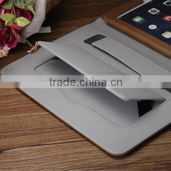 Whole Sale Genuine Leather Covers For iPad Air ,best Choice for Business Man