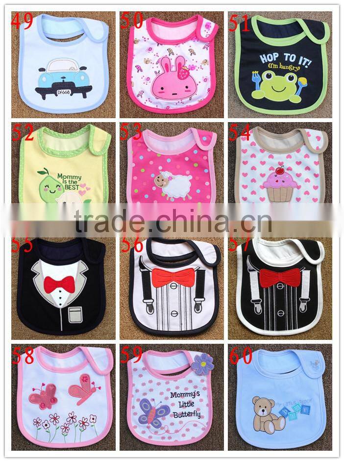 Saliva Towel Feeding Waterproof Cute Baby Infants Cartoon Animals Lunch Bib