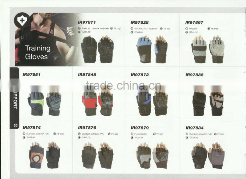 Sport Mesh Half Finger Gym Weight Lifting Gloves