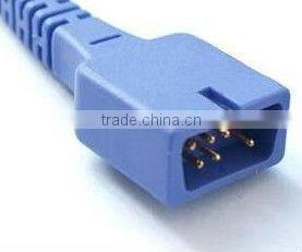 Nellcor DS 100A adult soft 7 pin Patient Monitor Sp02 Sensor