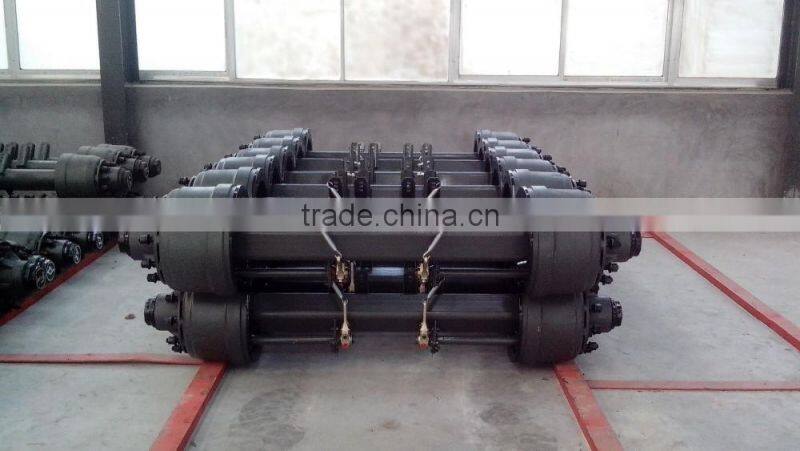 anniversary promotion campaign trailer 16 ton american type axle