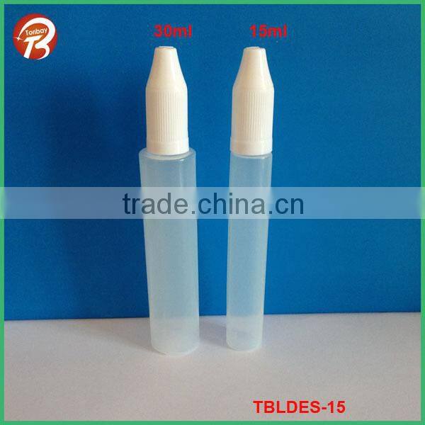 pen shape pe e liquid bottle 15ml TBLDES-15-15ml