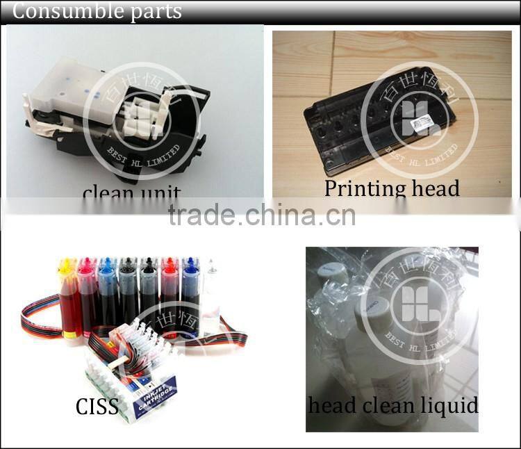 Cheap mini size eco solvent printer, Used a4 size digital printer, warranty mini printing machine