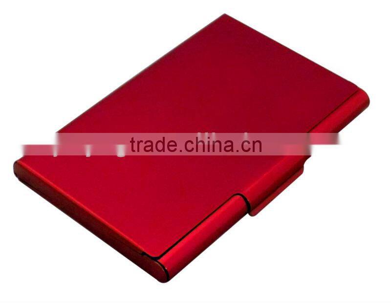 2015 wholesales coloful metal card case