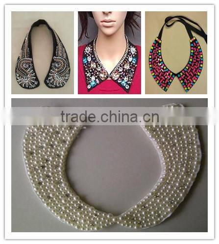 Fancy Removeable Beaded Collar for Women --- H1412055