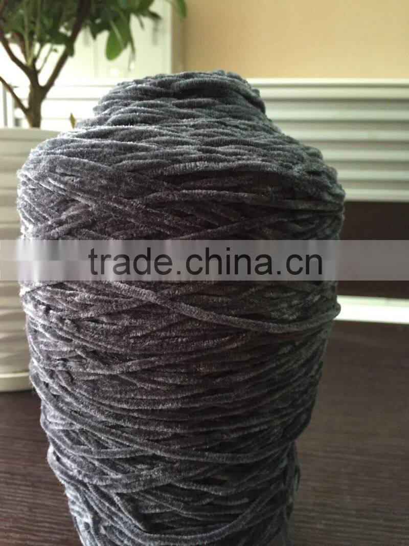 weaving polyester chenille yarnW