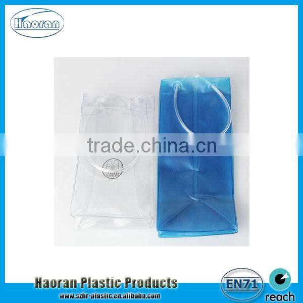Supply clear PVC Wine Packing Bag