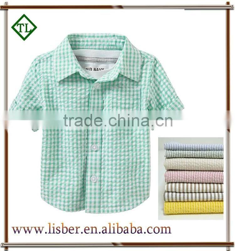 100 Cotton High Quality For Baby Seersucker Fabric Wholesale