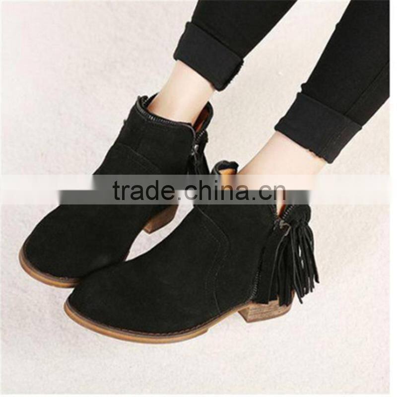 2016 woman new fashion mexican made boots designer warm & fuzzy boot