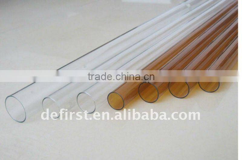 Low Borosilicate glass tubes - Clear or Amber
