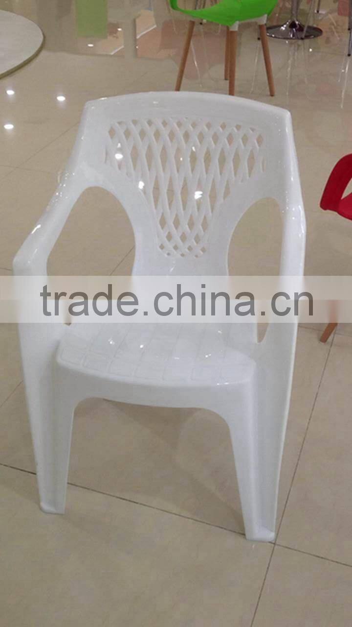 Wholesales high quality outdoor PP plastic pro garden chair