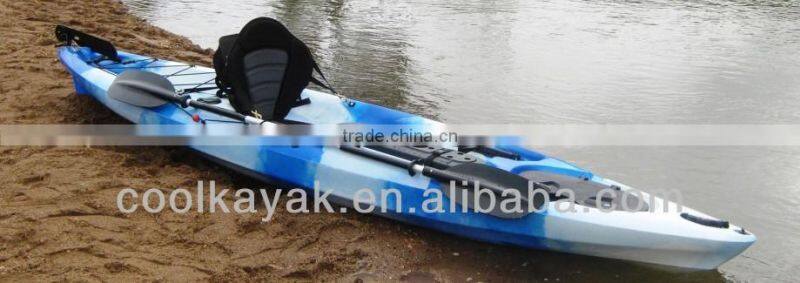 12ft LLDPE plast fishing kayak dinghy wholesale