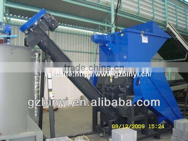 Waste used PET bottle recycling machines line, cost of plastic recycling machine