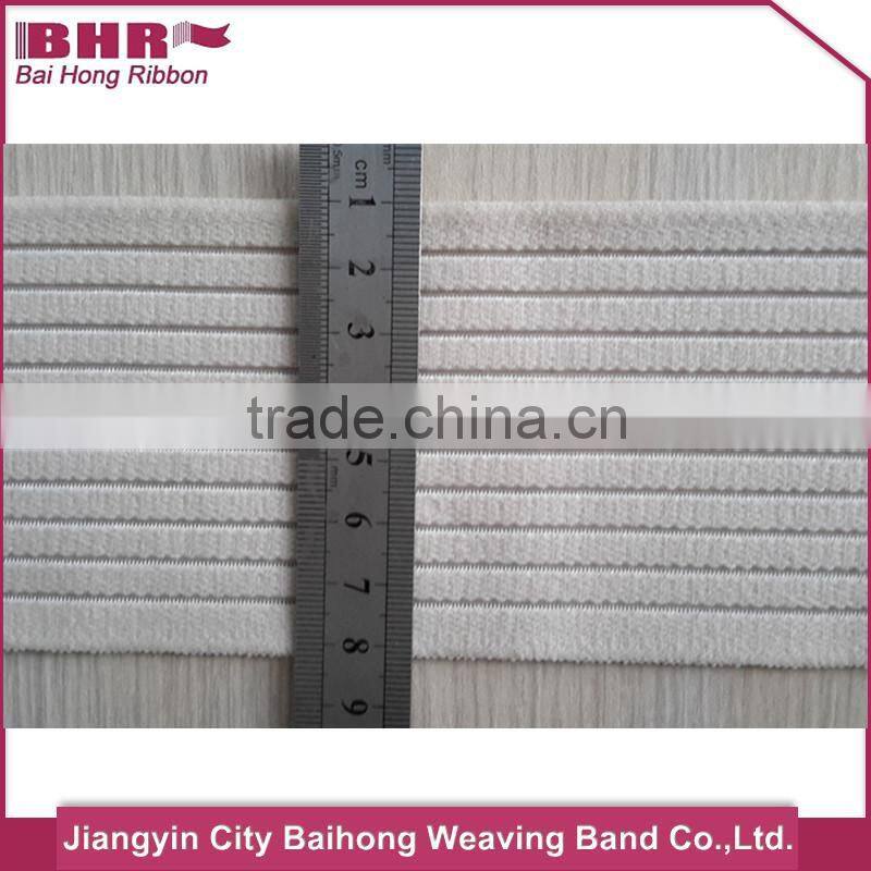 custom logo wide black elastic band with high quality