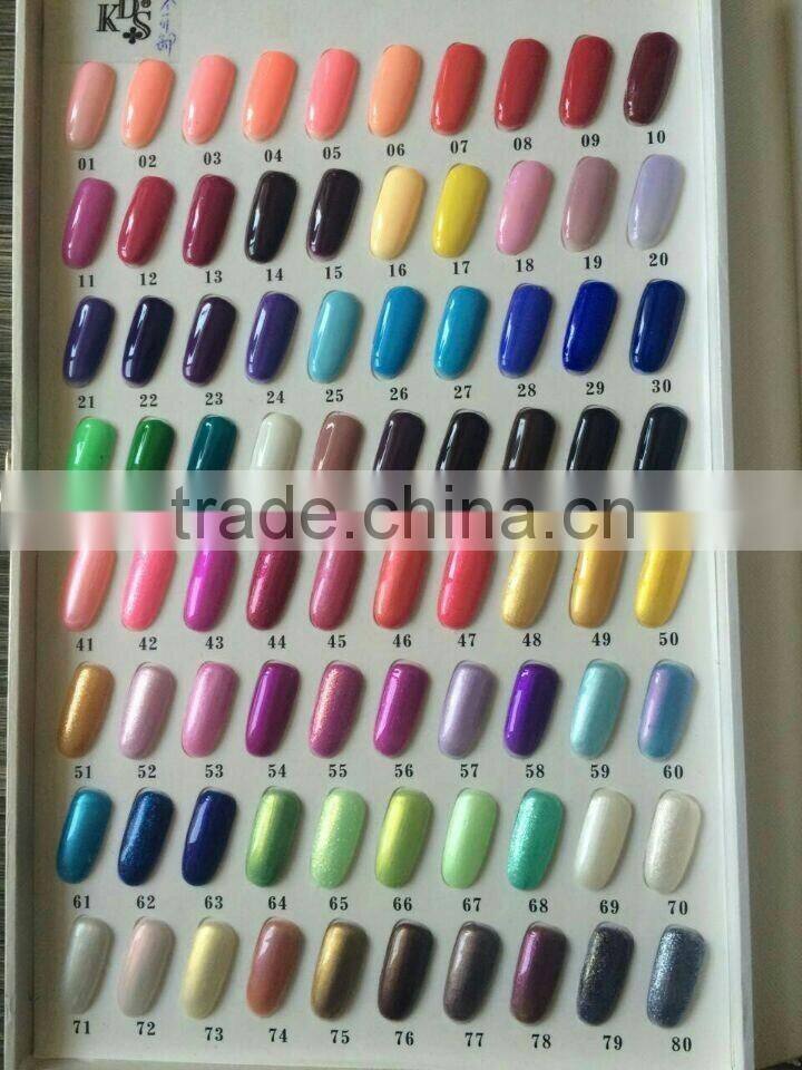 Soak off Color gel /pure color UV gel used in nail art painting