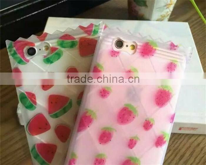 candy cute soft cover clear tpu case for iphone 6 6s 4.7
