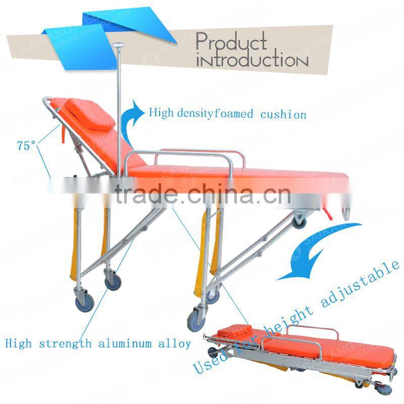 Alibaba China Hospital Used Ambulance Stretcher Trolley