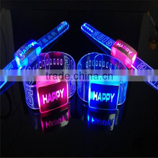 changing led bracelet color led bracelet lighted led wristband