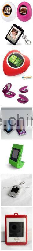 3d high quality 1.5 digital photo frame keychain,nice Gift