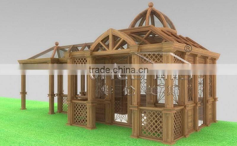 Classical design aluminum sunroom/garden greenhouse profile