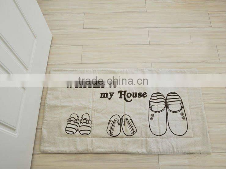 LF-570 door carpet Double-faced cartoon door carpet