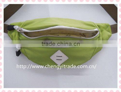2015 Fashion green elegannt custom Wholesale man Designer waist Bags