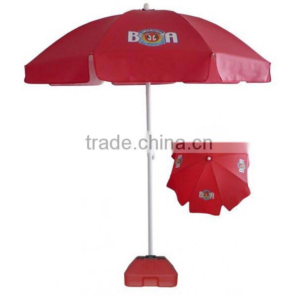Outdoor big size windproof won't color fade blue parasol