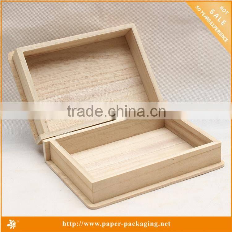 Wholesale Custom Unfinished Wood Gift Boxes for Sale