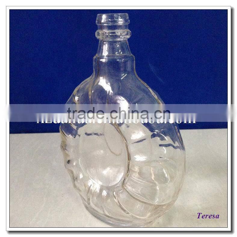 wholesale 100ml glass wine liquor bottle