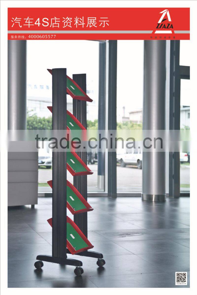 lightweight brochure display rack