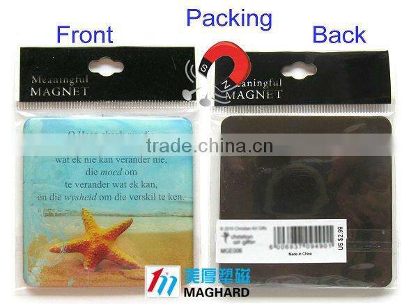 fashion kitchen decorative epoxy magnet for fridge