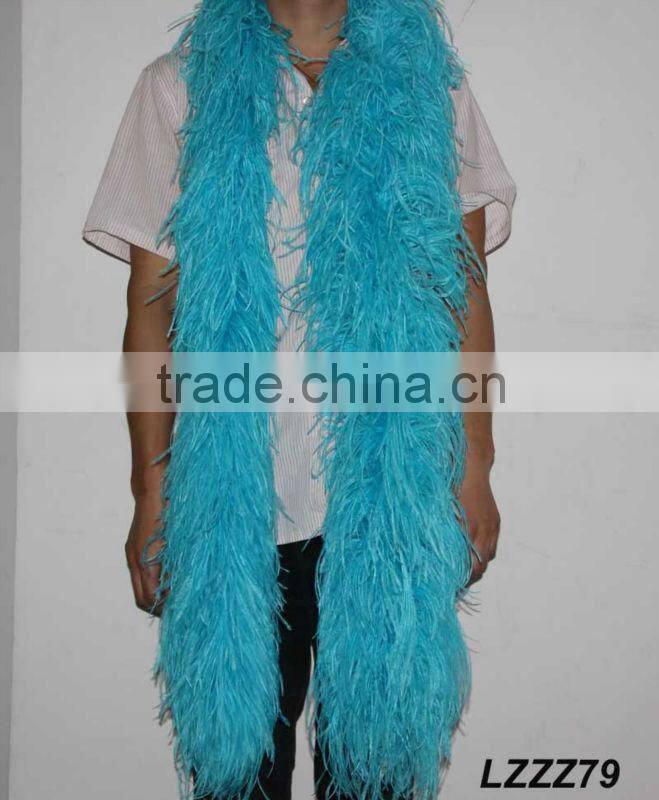 decorative Fluffy Ostrich Feather boa LZYJ69
